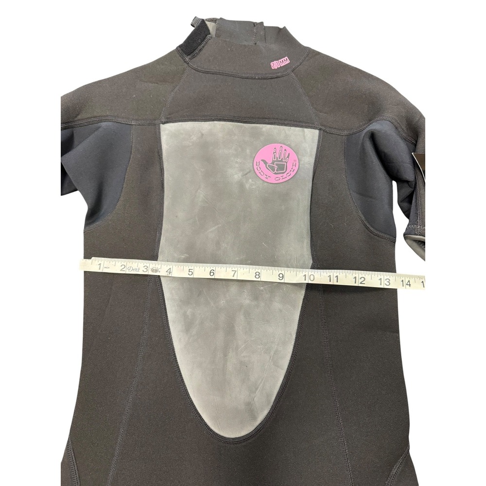 Body Glove Wetsuit Womens 9/10 Black Gray NEW 2/1mm Short Sleeve Back Zip - Picture 6 of 9